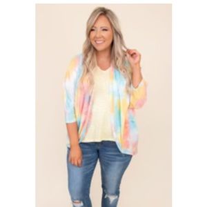 Chic Soul Multicolor Tie-Dye Top
